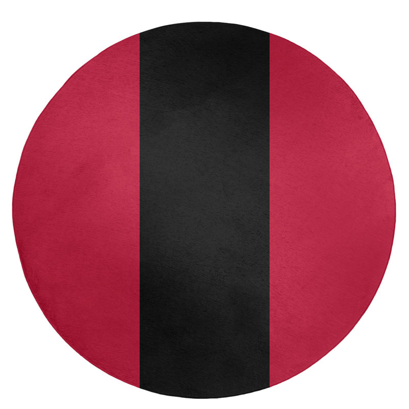 Chenille Indoor Rug, Round 5'