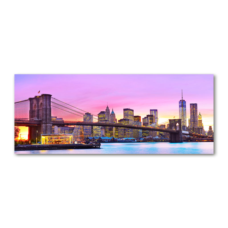 Manhattan New York - No Frame Print on Canvas