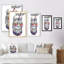 «Cute Lama with Sunglases» - Impression sur toile-879485890-879485894