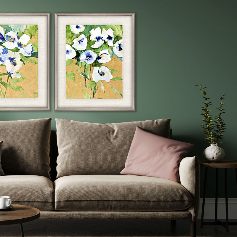 Snow Petals II Painting by Jardine