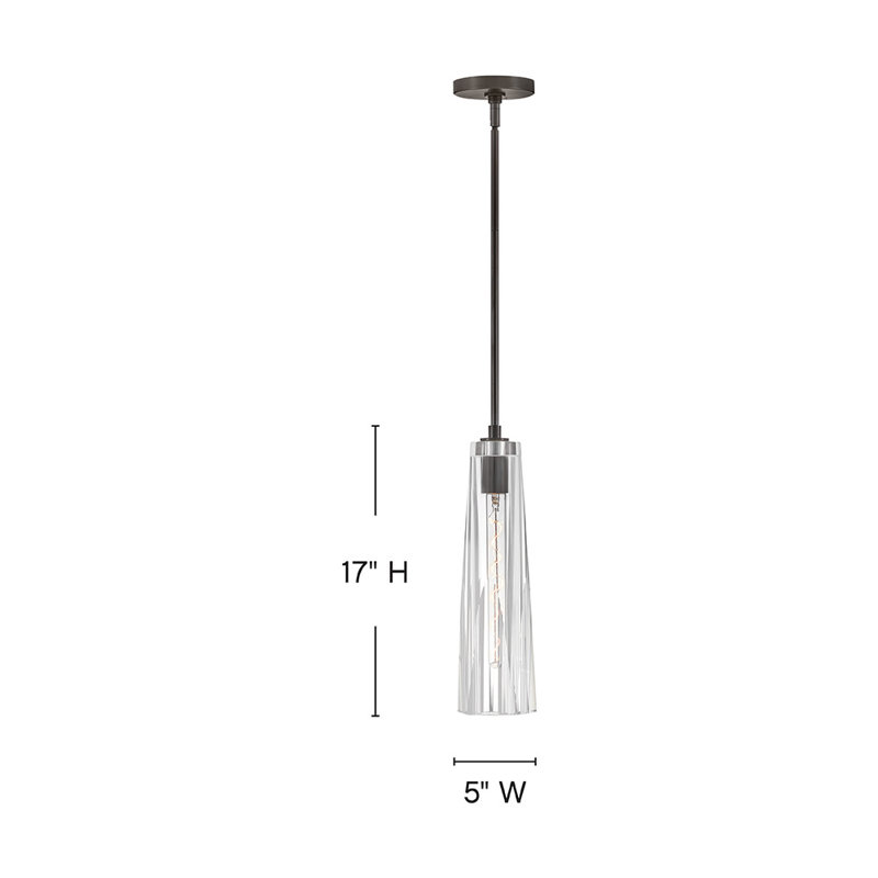 Cosette 1 - Ligh Single Cylinder Pendant