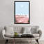 Reproduction d’art graphique rose Beach-43810245-31463719