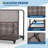 43" Red Outdoor Pool Float Storage Chest Heavy-Duty Patio Organizer Weather-Resistant Storage Bin for Backyard Patio & Deck-629039478
