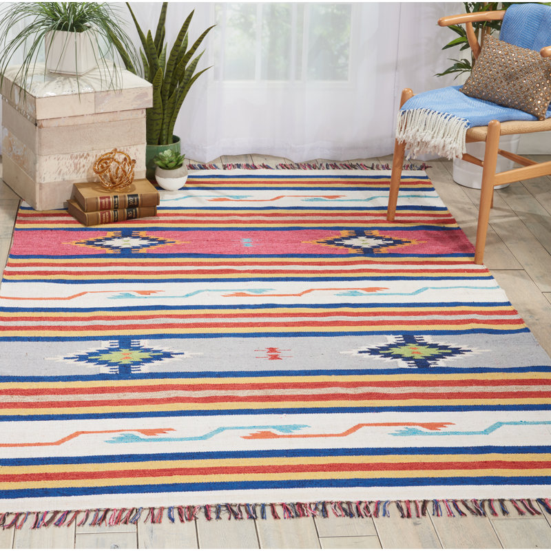 Baur Southwestern Hand Woven Area Rug, Rectangle 198 x 290cm