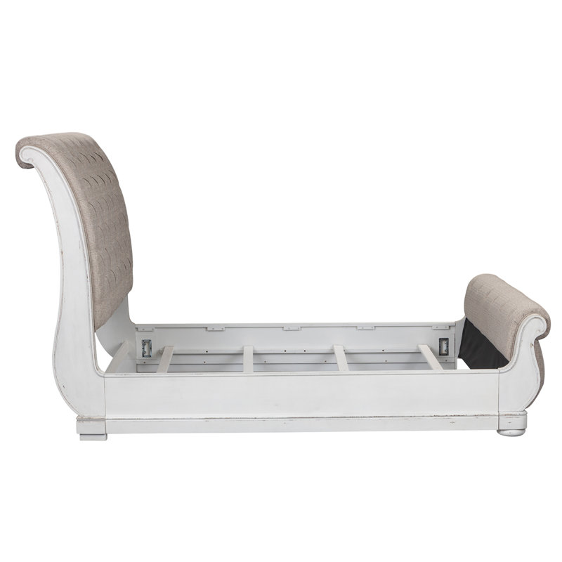 Colchester Upholstered Sleigh Bed