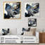 Bright Blue Smooth Abstract I - Abstract Spirals, art mural-329656907-329656759