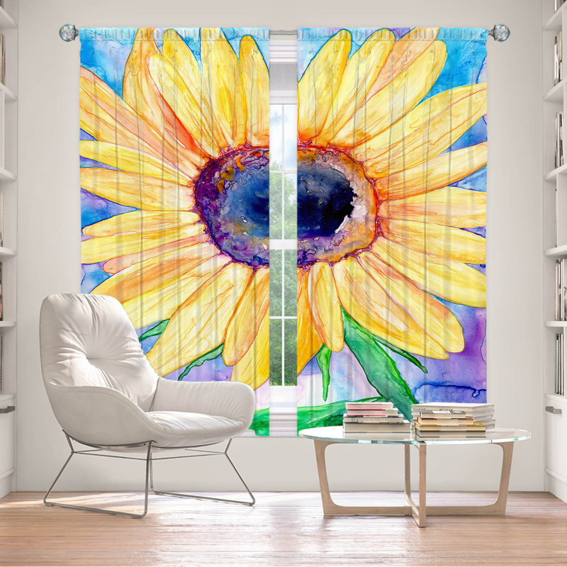 Room Darkening Curtain Pair, 40" W x 52" L