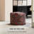 Glaspy 20" X 20" X 20" Multicolor Pouf-1189930222