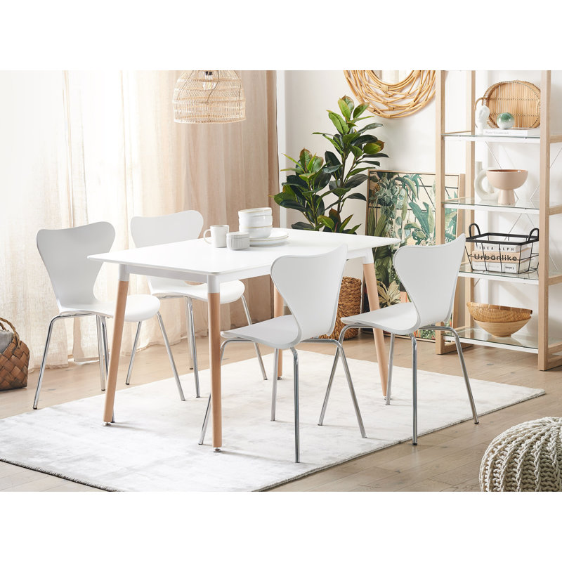 Krausgrill Extendable Solid Wood Base Dining Table