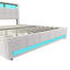Carlyann Modern Fabric Bed Frame With LED Headboard Storage, USB & Type-C Ports, And Under-Bed Drawers-1629624116-1629624115