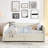 Daybed With Trundle, Drawer Storage Option, Queen Size, Upholstered, Beige Boucle, Stylish Stripe, Comfortable Seating Experience, Easy Installation Manual Solution, Vertical Padding, Steps
