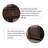 124.41"Brown walnut wood solid Chinese-style display stand