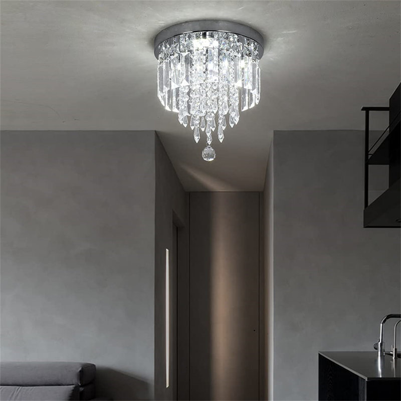 Clarington Crystal Flush Mount