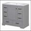 Meuble-lavabo 36 po avec six tiroirs-454487120