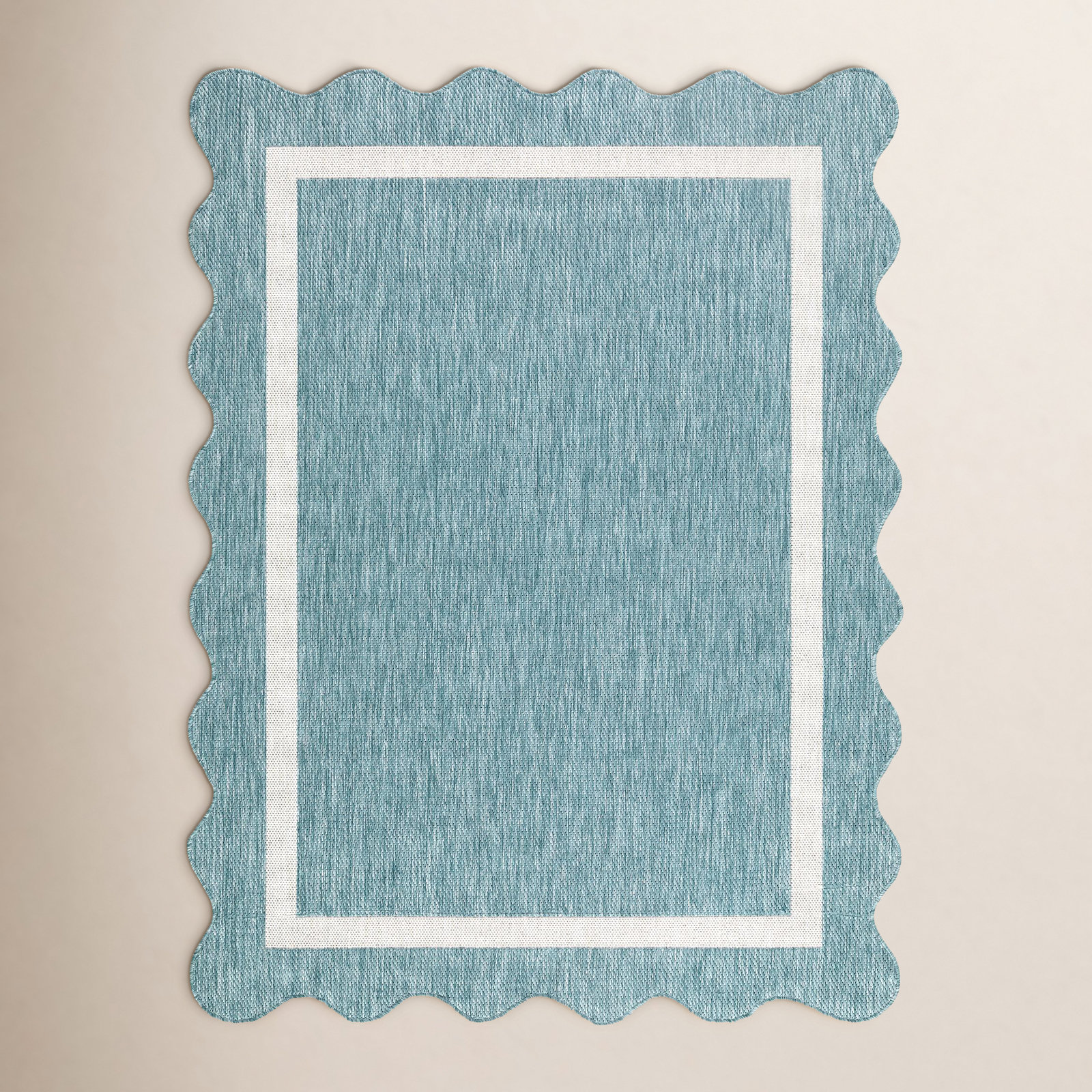 Skiles Terracotta Outdoor Rug, Rectangle 7'10.5" x 10'0.1"