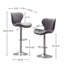Tabouret de bar rotatif à hauteur ajustable Laronzo-718834992