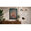 Moonlit Cherry Blossom Botanical - Framed Print-749068405-749068414