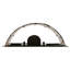 Rabbit On The Loose 1 - Light Flush Mounted Sconce