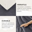 Sherpa Fleece Fur Thick Reversible Blanket Throw-119206507-119206505
