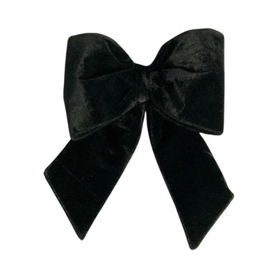 12" x 15" Velvet Christmas Bow