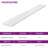 36" White Engineered Stone Bathroom Vanity Backsplash