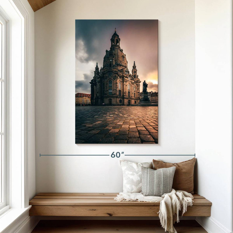 Aime Lutheran Dresden Frauenkirche, H 48 po x l 32 po