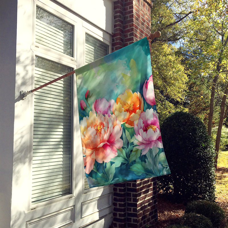 Double Sided 40'' H x 28'' W Polyester House Flag