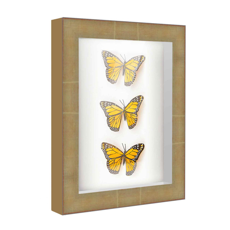 Reyr Black Solid Wood Shadow Box Picture Frame, 10" x 11"