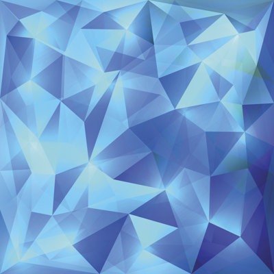 Remer Geometric Background - Wrapped Canvas Print