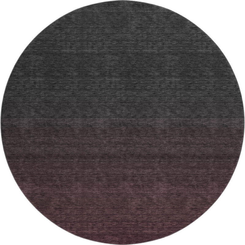 Premium Machine Washable Prisco Merlot Rug, Round 8'