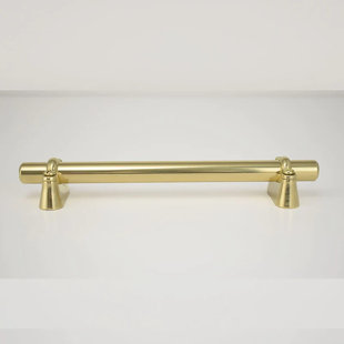 Solid Brass Bar Pull With Solid Brass Extenders