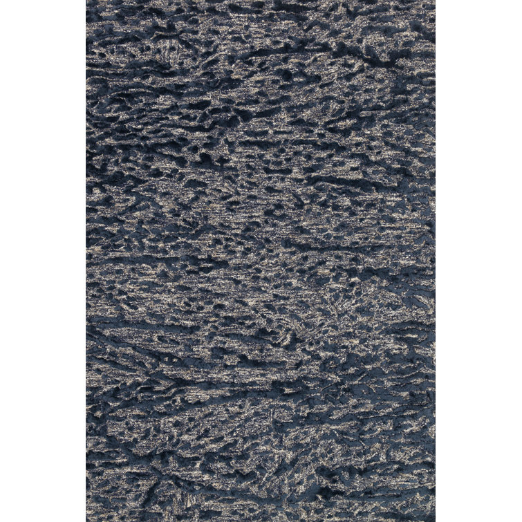 Rusch Hand Tufted Blue Rug