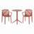 2-Person Outdoor Round Dining Set-1825888070
