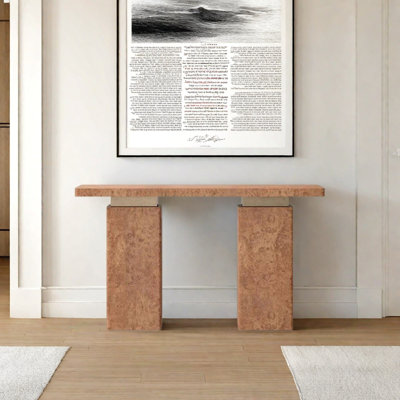 Retro Minimalist Console Table