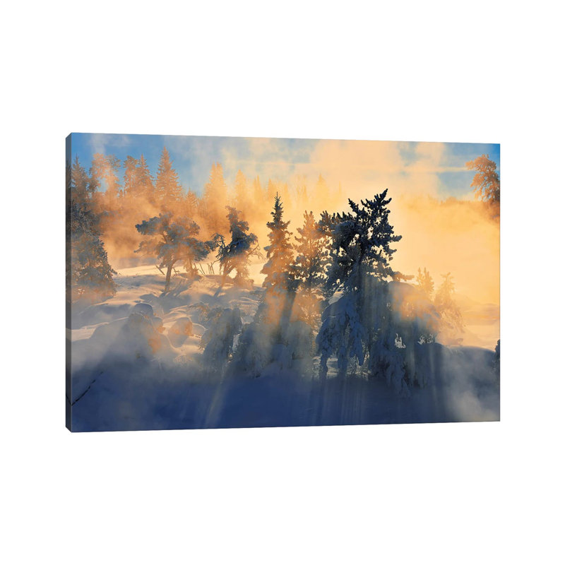 Canada, Ontario, Vermillion Bay 1 Piece Wrapped Canvas Wall Art, 45.72cm H x 66.04cm W x 1.905cm D