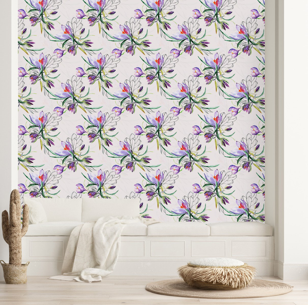 Red Barrel Studio No Pattern And Not Solid Colour Wallpaper - Wayfair ...