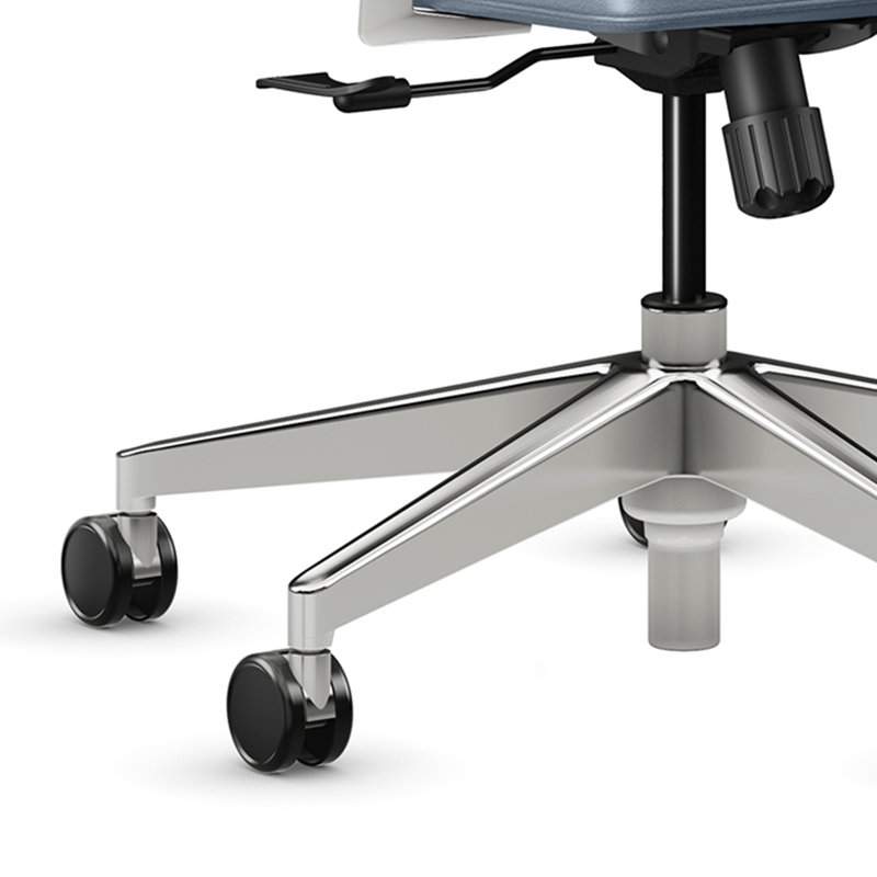 Sean Swivel Tilt Desk Chair from 9to5 Seating, Black Polyester