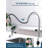 Lefton Touchless Pull-out Kitchen Faucet, Hands Free Motion Sensor Activated, Battery-free Temperature Display, Kf2206-120334838