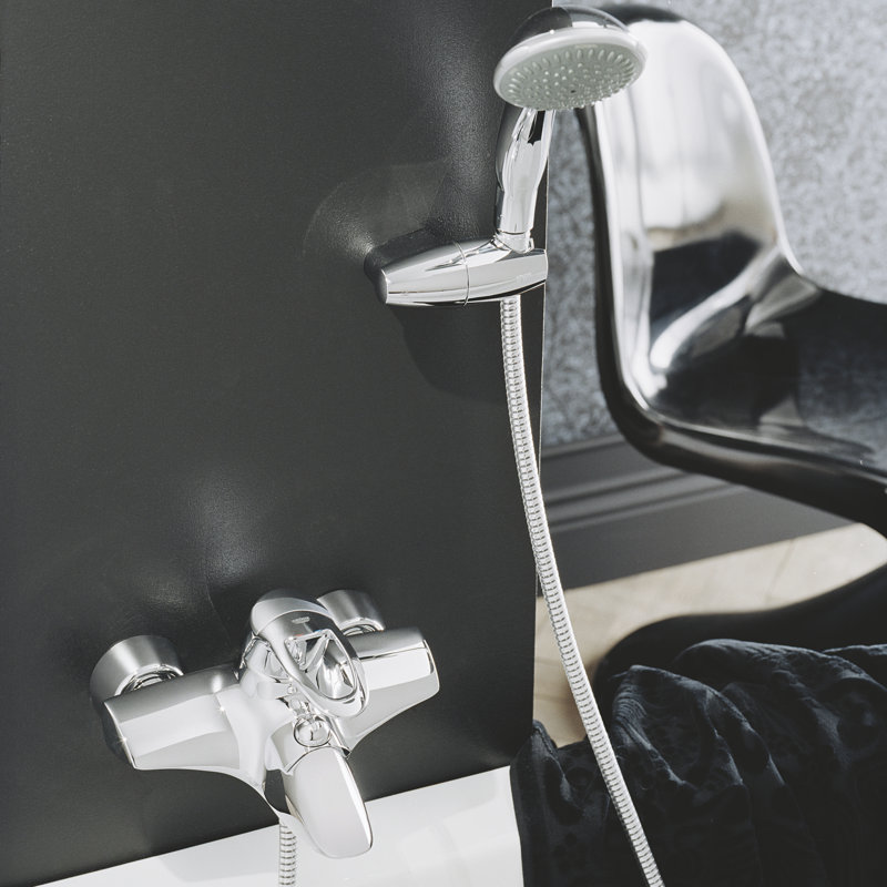Movario® Adjustable Hand Shower Holder, Chrome