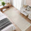 Tapis lavable à rayures rétro antidérapant (beige)-471381059-490636258