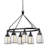 Keene 6 - Light Wagon Wheel Chandelier