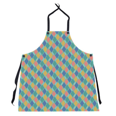 Tablier à carreaux