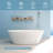 Freestanding Soaking Solid Surface Bathtub