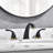 Sumerain Widespread  Bathroom Sink Faucet,Traditional  Two Handle Deck Mount Bathroom Faucet