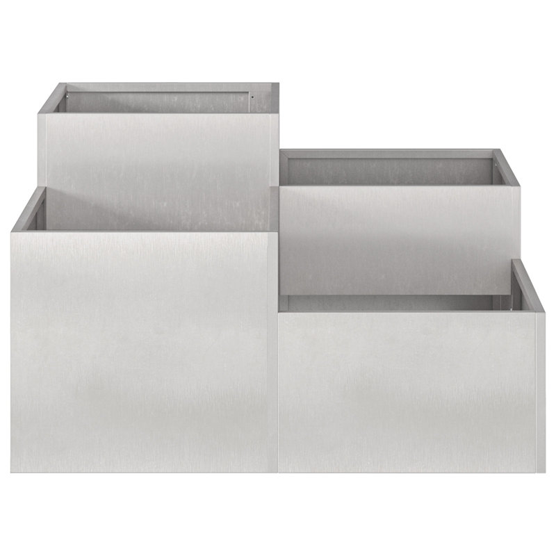 Planter Box, 48cm H x 80cm W x 80cm D