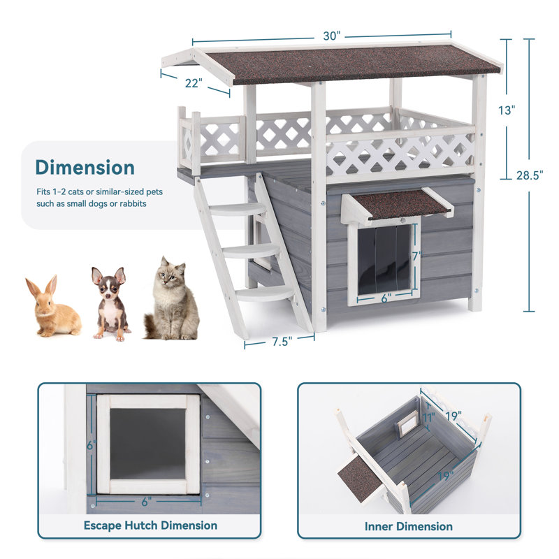 Maison pour chat Egita