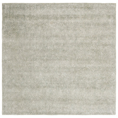 Niculeta Hand Tufted Wool Chevron Rug