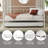 Shumacker Metal Twin Daybed with Roll Out Trundle-1779171576