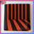 Black And Orange Stripes Bedding Stripes Bedspread Pattern-123583948