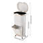 Pp Manual Lift Waste Bin - 38L